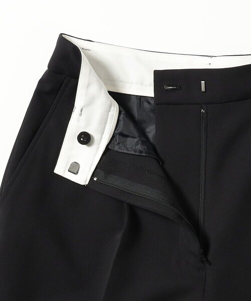 Demi-Luxe BEAMS（デミルクス ビームス）の「【8/6値下げ】ダブル クロス ショート パンツ（その他パンツ・レディース・ブラック/チャコールグレー・38/36）」の21枚目の写真