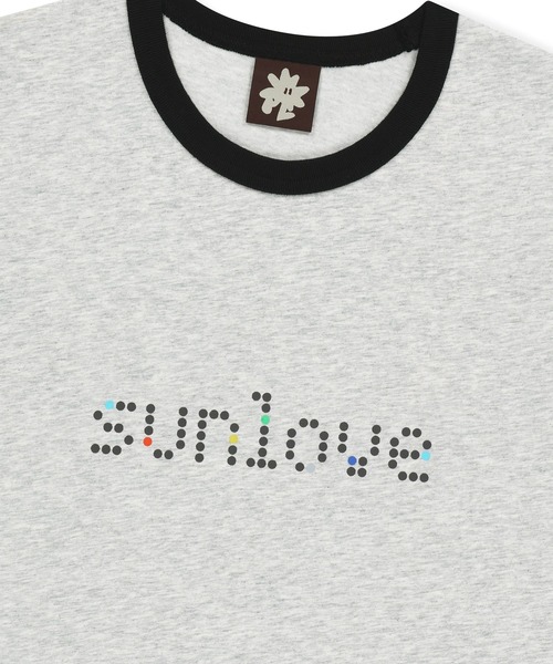 SUNLOVE(サンラブ)の「Dots Ringer Tee(Tシャツ/カットソー・メンズ・ホワイト/ブラウン系その他/ブルー/ヘザーグレー・S/M/L/XL)」の13枚目の写真