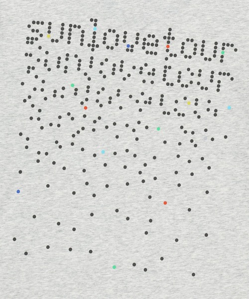 SUNLOVE(サンラブ)の「Dots Ringer Tee(Tシャツ/カットソー・メンズ・ホワイト/ブラウン系その他/ブルー/ヘザーグレー・S/M/L/XL)」の14枚目の写真