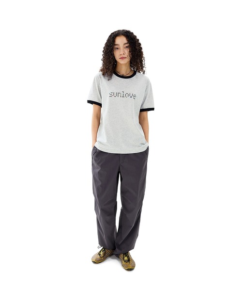 SUNLOVE(サンラブ)の「Dots Ringer Tee(Tシャツ/カットソー・メンズ・ホワイト/ブラウン系その他/ブルー/ヘザーグレー・S/M/L/XL)」の17枚目の写真