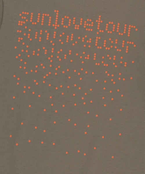 SUNLOVE(サンラブ)の「Dots Ringer Tee(Tシャツ/カットソー・メンズ・ホワイト/ブラウン系その他/ブルー/ヘザーグレー・S/M/L/XL)」の21枚目の写真