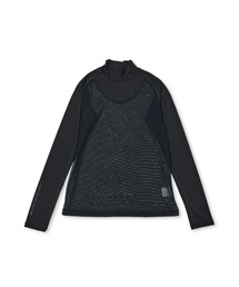 ESSENTIAL】半袖モックネックシャツ/UV・吸水速乾（Tシャツ/カットソー