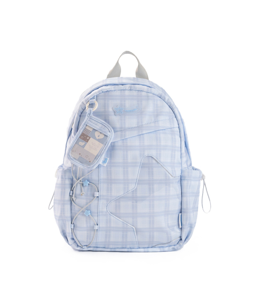 VANWALK（バンウォーク）の「Star Bubble Backpack [Check Sky]（バックパック/リュック・レディース・スカイブルー・FREE）」の6枚目の写真