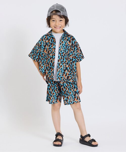 F.O.KIDS(エフオーキッズ)の「3柄アロハショーツ(その他パンツ・キッズ・オフホワイト/ブルー/オレンジ・140/130/120/110/100/90/80)」の6枚目の写真