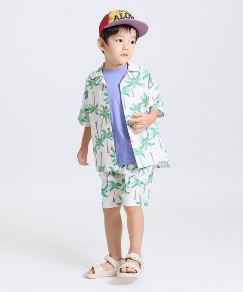 F.O.KIDS(エフオーキッズ)の「3柄アロハショーツ(その他パンツ・キッズ・オフホワイト/ブルー/オレンジ・140/130/120/110/100/90/80)」の10枚目の写真