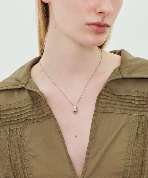 SOPHIE BUHAI(ソフィーブハイ)の「SOPHIE BUHAI TINY EGG PENDANT ネックレス(ネックレス・レディース・シルバー・FREE)」の2枚目の写真