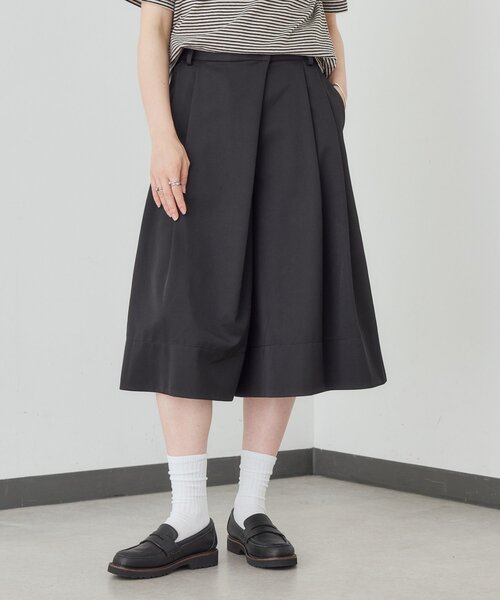 FRIPIER(フリピエ)の「タックキュロット《FRIPIER》(その他パンツ・レディース・グレー/ブラック・FREE)」の2枚目の写真