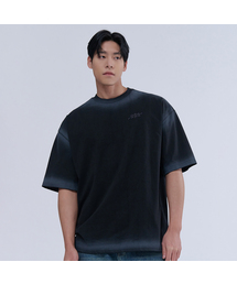 NINEZ（ナインゼット）の「スプレーウォッシングオーバーサイズTシャツ (2色)（Tシャツ/カットソー）」