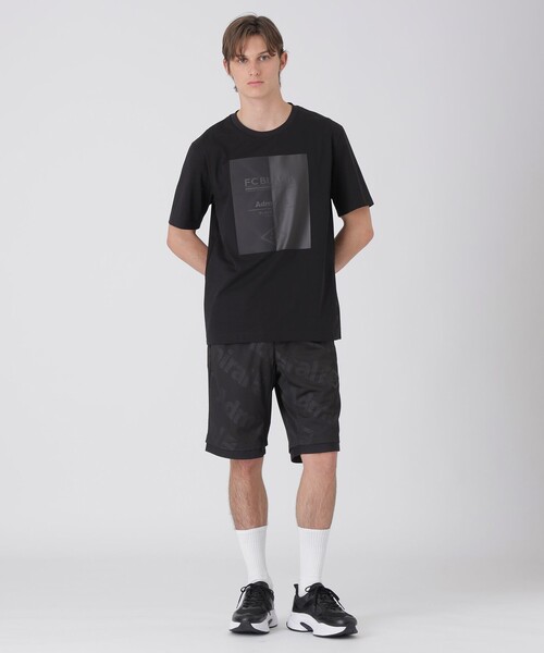 BLACK LABEL CRESTBRIDGE(ブラックレーベル・クレストブリッジ)の「【WEB・一部店舗限定】【BLACK lab.×Admiral】メッシュジャカードロゴショーツ(その他パンツ・メンズ・ブラック・XL/L/M)」の2枚目の写真
