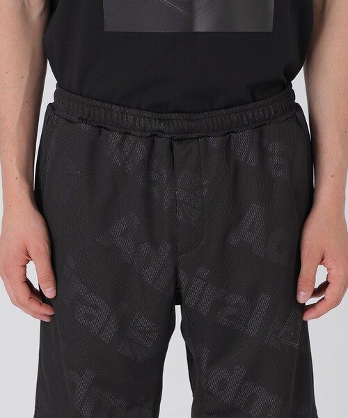 BLACK LABEL CRESTBRIDGE(ブラックレーベル・クレストブリッジ)の「【WEB・一部店舗限定】【BLACK lab.×Admiral】メッシュジャカードロゴショーツ(その他パンツ・メンズ・ブラック・XL/L/M)」の5枚目の写真