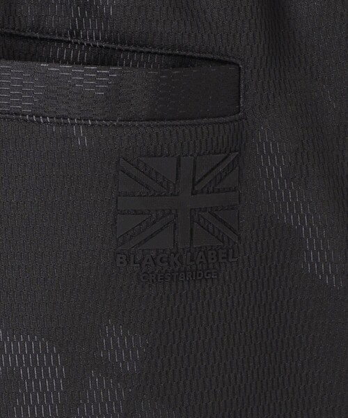 BLACK LABEL CRESTBRIDGE(ブラックレーベル・クレストブリッジ)の「【WEB・一部店舗限定】【BLACK lab.×Admiral】メッシュジャカードロゴショーツ(その他パンツ・メンズ・ブラック・XL/L/M)」の7枚目の写真