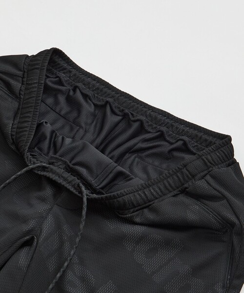 BLACK LABEL CRESTBRIDGE(ブラックレーベル・クレストブリッジ)の「【WEB・一部店舗限定】【BLACK lab.×Admiral】メッシュジャカードロゴショーツ(その他パンツ・メンズ・ブラック・XL/L/M)」の8枚目の写真