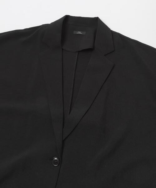 ITEMS URBANRESEARCH(アイテムズ アーバンリサーチ)の「『イージーケア/接触冷感/UVカット』SMOOTH LINEN TOUCH 半袖ジャケット(その他アウター・レディース・オフホワイト/ブラック・FREE)」の16枚目の写真
