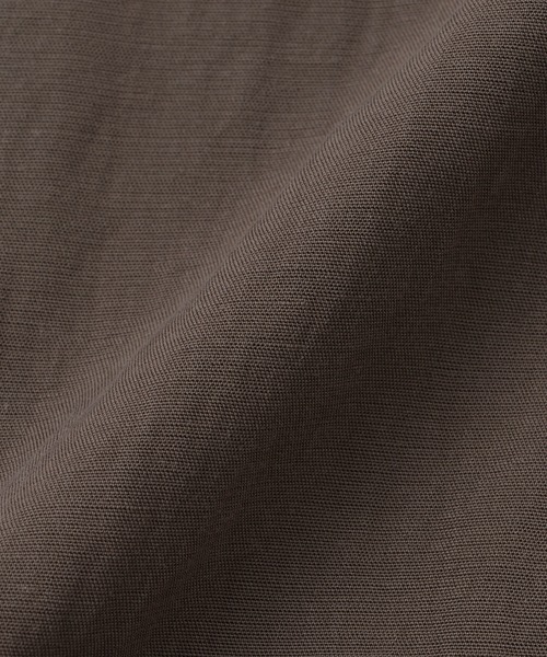 le cercle ADAM ET ROPE'(ルセルクルアダムエロペ)の「リネンブレンドワイドパンツ/セットアップ対応(その他パンツ・メンズ・チャコールグレー/ブラウン系その他/ベージュ・L/M/S/LL)」の20枚目の写真