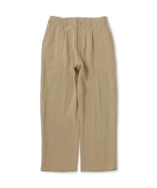 le cercle ADAM ET ROPE'(ルセルクルアダムエロペ)の「リネンブレンドワイドパンツ/セットアップ対応(その他パンツ・メンズ・チャコールグレー/ブラウン系その他/ベージュ・L/M/S/LL)」の7枚目の写真