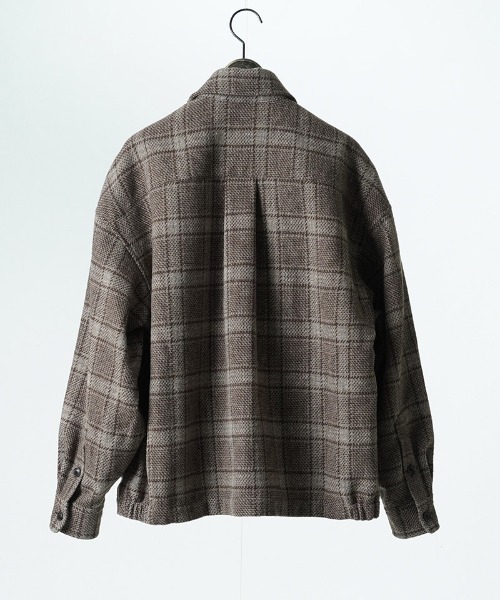 EGO TRIPPING(エゴトリッピング)の「mj11602- EGO×PROPA WOOLCHECK-SPORTJACKET チェックシャツジャケット(P16705)(その他アウター・メンズ・ネイビー系/ブラウン系その他・46/48)」の10枚目の写真