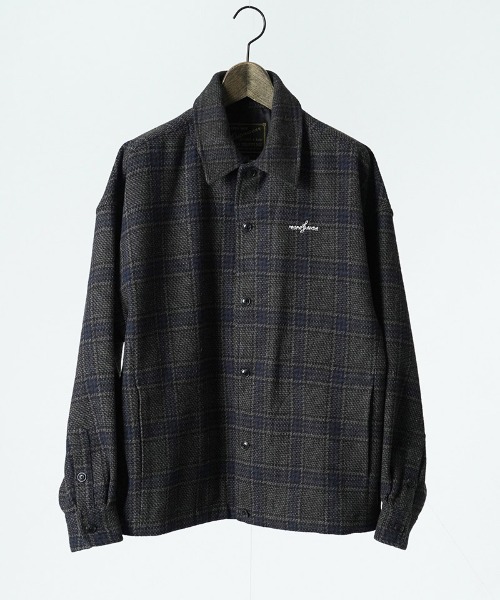 EGO TRIPPING(エゴトリッピング)の「mj11602- EGO×PROPA WOOLCHECK-SPORTJACKET チェックシャツジャケット(P16705)(その他アウター・メンズ・ネイビー系/ブラウン系その他・46/48)」の11枚目の写真