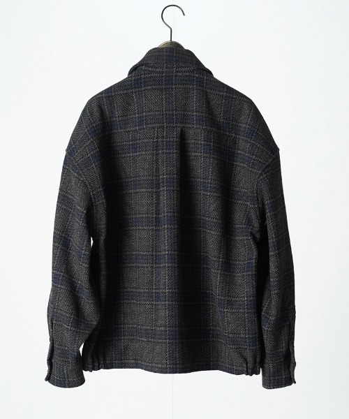 EGO TRIPPING(エゴトリッピング)の「mj11602- EGO×PROPA WOOLCHECK-SPORTJACKET チェックシャツジャケット(P16705)(その他アウター・メンズ・ネイビー系/ブラウン系その他・46/48)」の12枚目の写真
