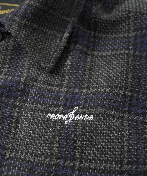 EGO TRIPPING(エゴトリッピング)の「mj11602- EGO×PROPA WOOLCHECK-SPORTJACKET チェックシャツジャケット(P16705)(その他アウター・メンズ・ネイビー系/ブラウン系その他・46/48)」の4枚目の写真