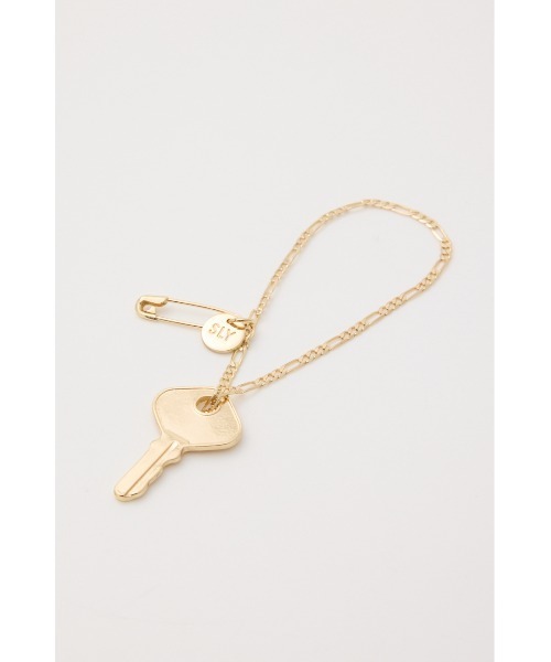 SLY（スライ）の「KEY & PIN CHARM キーアンドピンチャーム（チャーム・レディース・シルバー/ゴールド・FREE）」の12枚目の写真