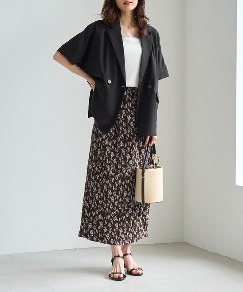 ROPE' PICNIC(ロペピクニック)の「ペーパーライクバケットバッグ/2WAY(ハンドバッグ・レディース・オフホワイト/ブラック・FREE)」の20枚目の写真