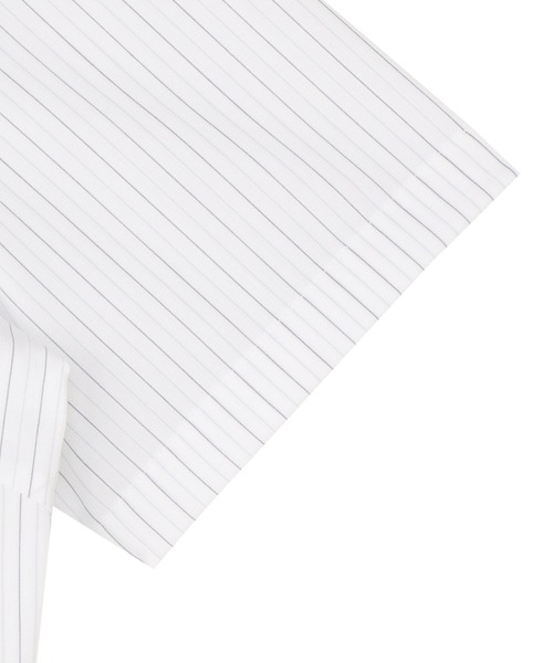 TOKYO SHIRTS(トウキョウシャツ)の「【吸水速乾】 形態安定ノンアイロン レギュラー 半袖ビジネスワイシャツ(ビジネスシャツ・レディース・グレー・LL/S/XL/L/M)」の4枚目の写真