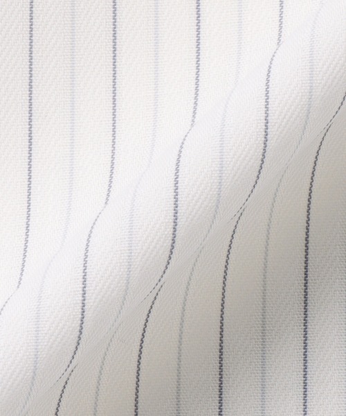 TOKYO SHIRTS(トウキョウシャツ)の「【吸水速乾】 形態安定ノンアイロン レギュラー 半袖ビジネスワイシャツ(ビジネスシャツ・レディース・グレー・LL/S/XL/L/M)」の5枚目の写真