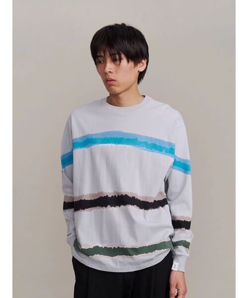 UN3D.(アンスリード)の「【COTTON RESEARCH CLUB】KURASHIKIZOME LONG T(Tシャツ/カットソー・レディース・ブラック/グレー・42/38/44)」の22枚目の写真
