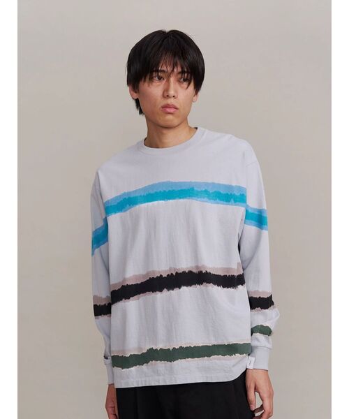 UN3D.(アンスリード)の「【COTTON RESEARCH CLUB】KURASHIKIZOME LONG T(Tシャツ/カットソー・レディース・ブラック/グレー・42/38/44)」の21枚目の写真