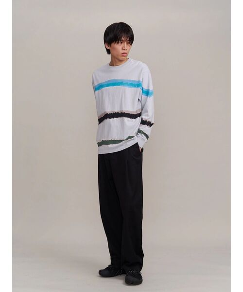 UN3D.(アンスリード)の「【COTTON RESEARCH CLUB】KURASHIKIZOME LONG T(Tシャツ/カットソー・レディース・ブラック/グレー・42/38/44)」の17枚目の写真