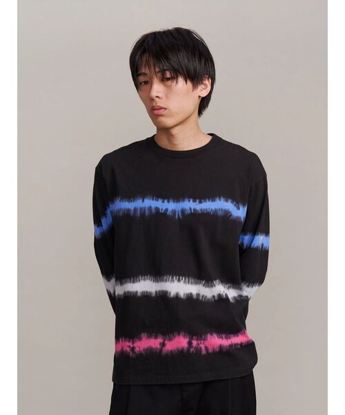 UN3D.(アンスリード)の「【COTTON RESEARCH CLUB】KURASHIKIZOME LONG T(Tシャツ/カットソー・レディース・ブラック/グレー・42/38/44)」の14枚目の写真