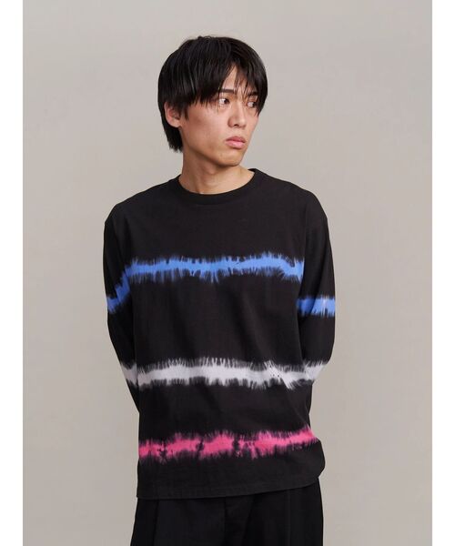 UN3D.(アンスリード)の「【COTTON RESEARCH CLUB】KURASHIKIZOME LONG T(Tシャツ/カットソー・レディース・ブラック/グレー・42/38/44)」の13枚目の写真