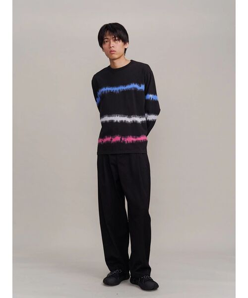 UN3D.(アンスリード)の「【COTTON RESEARCH CLUB】KURASHIKIZOME LONG T(Tシャツ/カットソー・レディース・ブラック/グレー・42/38/44)」の12枚目の写真