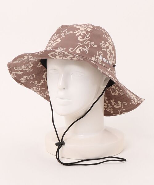 ROXY（ロキシー）の「ROXY WR SURFCAMP SAFARI HAT サーフハット /UVカット/撥水加工 【2026年夏モデル】（ハット・レディース・ブラック/ブラウン/ホワイト・FREE）」の3枚目の写真