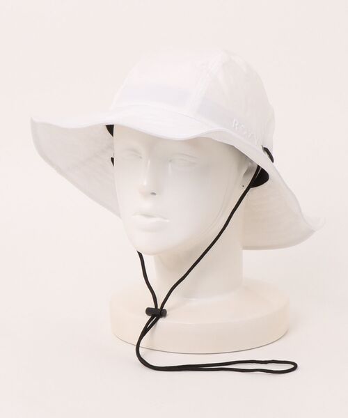 ROXY（ロキシー）の「ROXY WR SURFCAMP SAFARI HAT サーフハット /UVカット/撥水加工 【2026年夏モデル】（ハット・レディース・ブラック/ブラウン/ホワイト・FREE）」の2枚目の写真