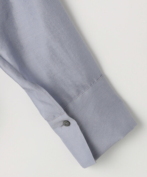 COMME CA(コムサ)の「〔 TALLサイズ 〕 シアーキュプラシルク シャツ(シャツ/ブラウス・レディース・サックスブルー・15号)」の10枚目の写真