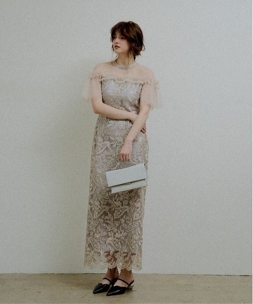 Paisley wave design dress 結婚式 ドレス Paisley wave design dress（ドレス）｜LE'RURE（リルアー）の