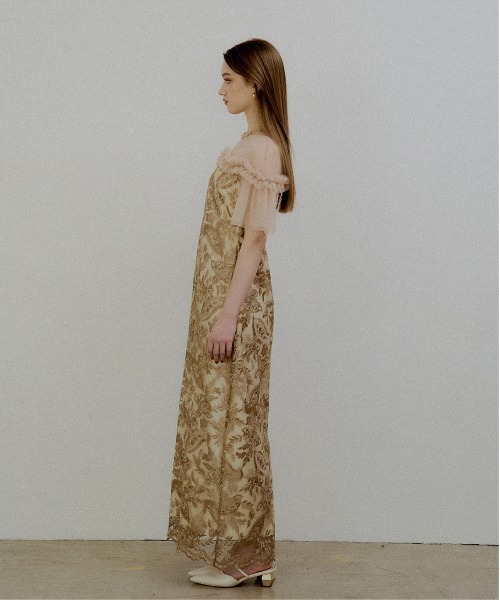 LE'RURE（リルアー）の「Paisley wave design dress（ドレス・レディース・グレー系その他/ベージュ/ブラック・TALL/MEDIUM/SMALL）」の20枚目の写真