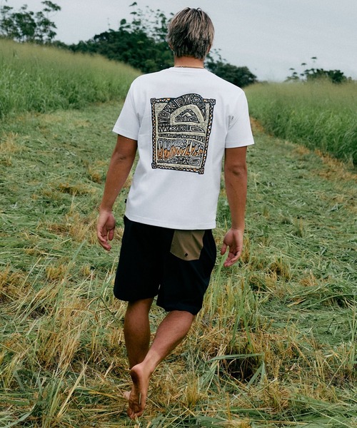 Quiksilver(クイックシルバー)の「QUIKSILVER メンズ HERITAGE ST Tシャツ 接触冷感 速乾 UPF50+ ストレッチ<NATURE TECH>【2026年夏モデル】(Tシャツ/カットソー・メンズ・ホワイト/ブラック/ミント・LARGE/MEDIUM/SMALL)」の10枚目の写真