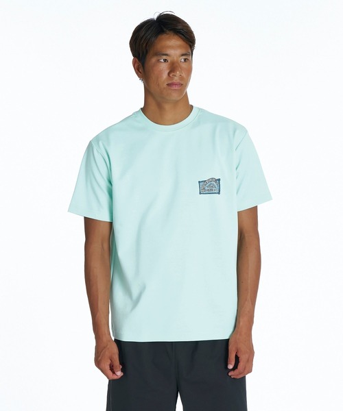 Quiksilver(クイックシルバー)の「QUIKSILVER メンズ HERITAGE ST Tシャツ 接触冷感 速乾 UPF50+ ストレッチ<NATURE TECH>【2026年夏モデル】(Tシャツ/カットソー・メンズ・ホワイト/ブラック/ミント・LARGE/MEDIUM/SMALL)」の15枚目の写真