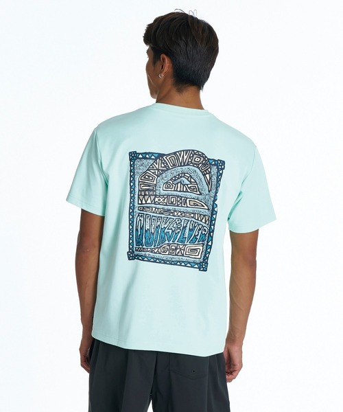 Quiksilver(クイックシルバー)の「QUIKSILVER メンズ HERITAGE ST Tシャツ 接触冷感 速乾 UPF50+ ストレッチ<NATURE TECH>【2026年夏モデル】(Tシャツ/カットソー・メンズ・ホワイト/ブラック/ミント・LARGE/MEDIUM/SMALL)」の14枚目の写真