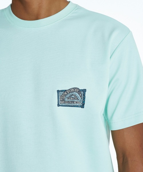 Quiksilver(クイックシルバー)の「QUIKSILVER メンズ HERITAGE ST Tシャツ 接触冷感 速乾 UPF50+ ストレッチ<NATURE TECH>【2026年夏モデル】(Tシャツ/カットソー・メンズ・ホワイト/ブラック/ミント・LARGE/MEDIUM/SMALL)」の13枚目の写真
