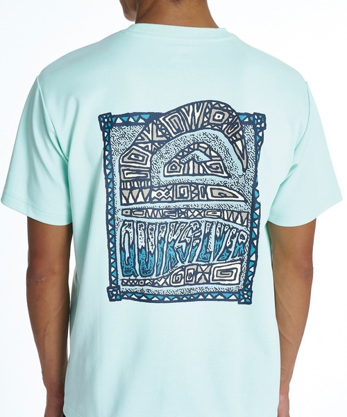 Quiksilver(クイックシルバー)の「QUIKSILVER メンズ HERITAGE ST Tシャツ 接触冷感 速乾 UPF50+ ストレッチ<NATURE TECH>【2026年夏モデル】(Tシャツ/カットソー・メンズ・ホワイト/ブラック/ミント・LARGE/MEDIUM/SMALL)」の12枚目の写真