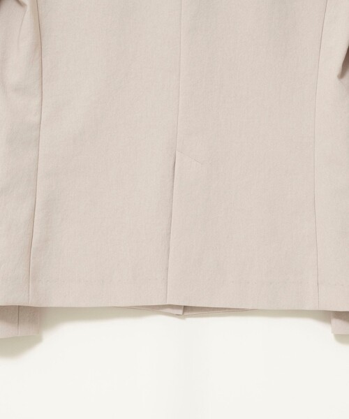 NOLLEY’S Sophi(ノーリーズソフィ)の「《セットアップ対応/UVカット/接触冷感》ウォッシャブルDry toro ノーカラージャケット(ノーカラージャケット・レディース・ベージュ/ブラック/ネイビー・38/36/40)」の16枚目の写真