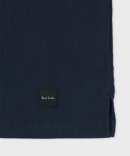 Paul Smith(ポールスミス)の「【ラウンジウェアー】“Yoryu” オープンカラーシャツ【853364 7389S】(シャツ/ブラウス・メンズ・ブラック/ネイビー・LARGE/MEDIUM)」の6枚目の写真