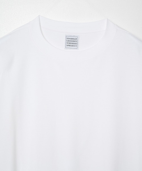 GOOD PEOPLE GOOD STITCHING GOOD PRODUCT(グッドピープルグッドスティッチンググッドプロダクト)の「【GOOD PEOPLE GOOD STITCHING GOOD PRODUCT/グッドピープルグッドスティッチンググッドプロダクト】Crew Neck Short Sleeve T(Tシャツ/カットソー・メンズ・ホワイト/ブラック/その他2/その他1/ネイビー・XL/L/M/S)」の14枚目の写真