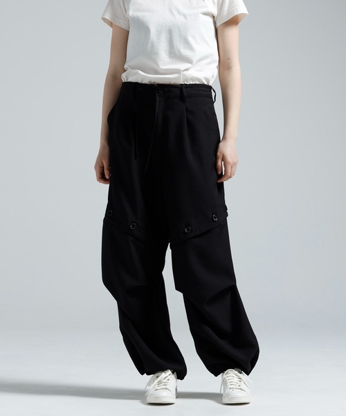 Y-3(ワイスリー)の「Y-3 SPORT UNIFORM ADAPTIVE 3 STRIPES TRACK PANTS(その他パンツ・レディース・ブラック・SMALL/MEDIUM/LARGE/X-SMALL/XX-SMALL)」の1枚目の写真