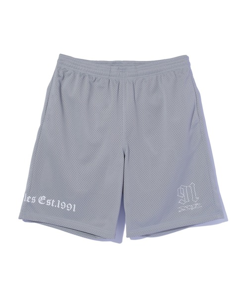 XLARGE(エクストララージ)の「OLD ENGLISH MESH SHORTS(その他パンツ・メンズ・ブラック/グレー/ブルー・S/M/L/XL)」の2枚目の写真