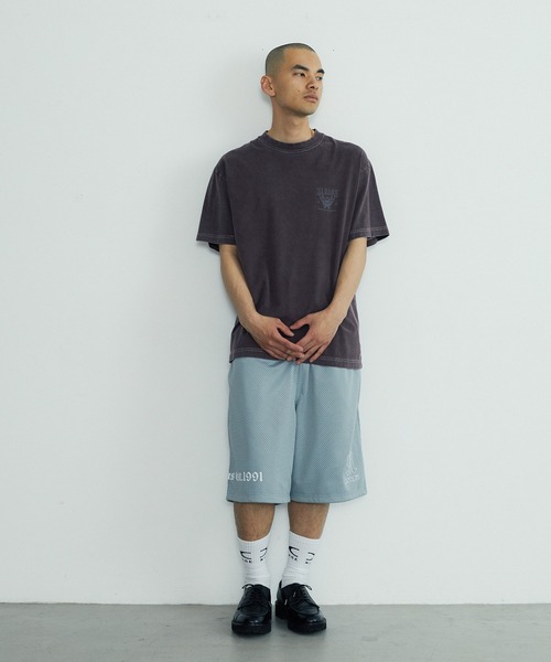 XLARGE(エクストララージ)の「OLD ENGLISH MESH SHORTS(その他パンツ・メンズ・ブラック/グレー/ブルー・S/M/L/XL)」の9枚目の写真