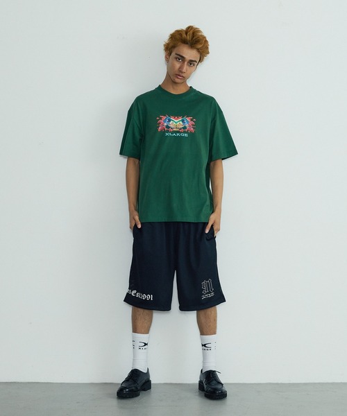 XLARGE(エクストララージ)の「OLD ENGLISH MESH SHORTS(その他パンツ・メンズ・ブラック/グレー/ブルー・S/M/L/XL)」の6枚目の写真
